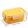 Two-Compartment Double-Layer Lunch Box Portable Food Storage Containers Divided Lunch Box  Picnic