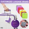 Personalized Custom Acrylic Luggage Tags Backpack Tags Luggage Tags Backpack Name Tags Travel Accessories