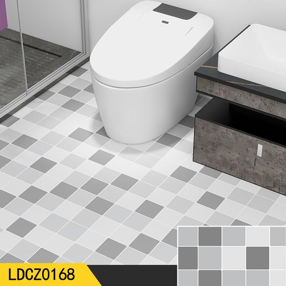 Bathroom Home Decoration Waterproof Floor Sticker Anti Slip Floor Sticker Long Lasting Durability Use Self-adhesive Waterproof