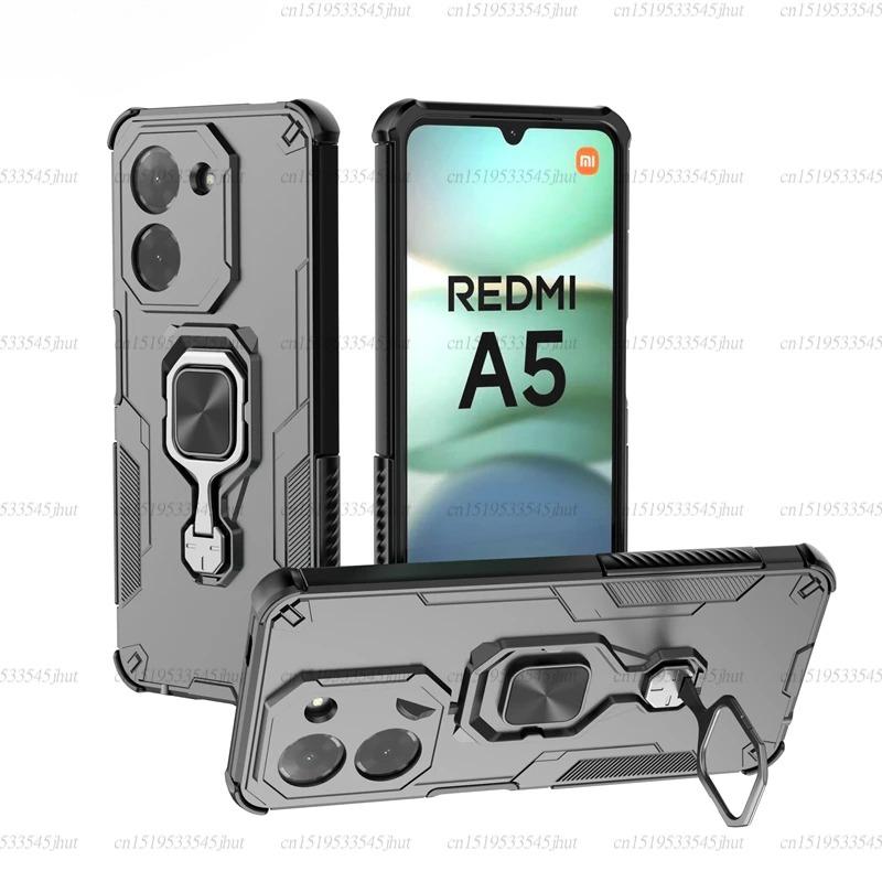 Anti-Slip Phone Case For Xiaomi Redmi A5 Magnetic Suction Stand Phone Holder Armor Back Cover Redmi A5 Case For Redmi A5 Case
