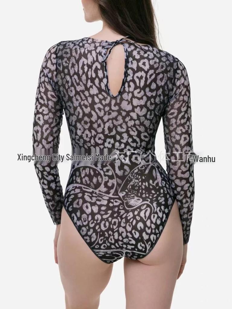 Women's European & American One-Piece Swimsuit - Training & Beachwear Bikini