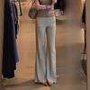 Casual Womens Khaki Wide Leg Pants With High Waist For Spring 2025