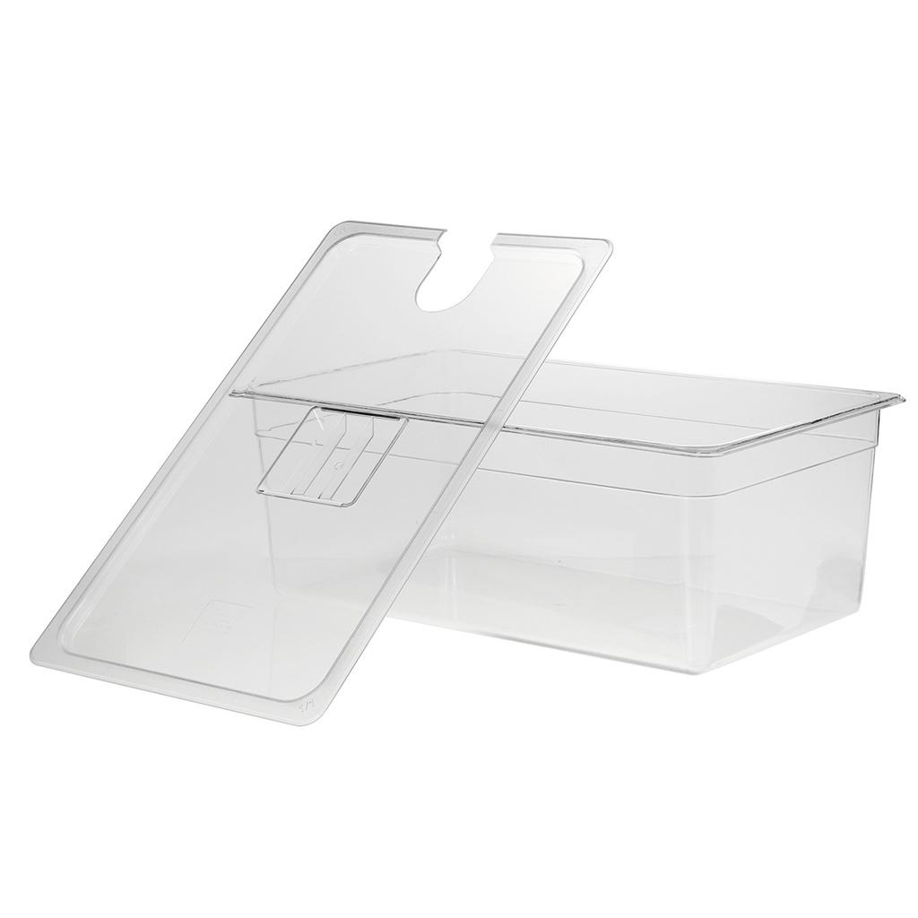 11L 11 Liter Water Tank Bath for Circulator Sous Vide Culinary Immersion Slow Cooker Cooking Tools Sous Vide Container with Lid