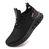 Comfortable Flying Weave Men's Casual Shoes Fashion Lightweight Man Casual Sneakers Summer Breathable Men Athletic Jogging Shoes