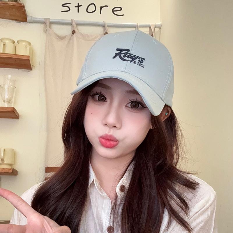Baseball Cap For Women Summer Wide Brim Sun Hat Cotton Casual Sun Protection