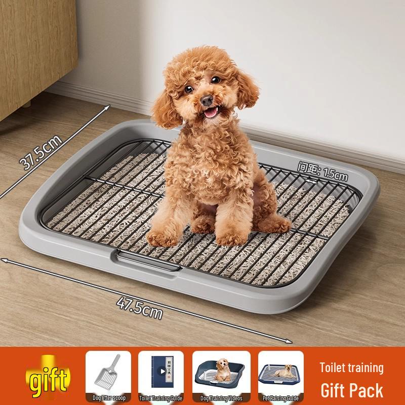 Anti-Step Dog Litter Box for All Breeds - Fixed Point Pet Urinal & Easy Clean