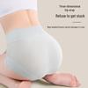 LANGSHA Women's High-Waist Seamless Ice Silk Briefs (3-Pack)