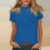 Women Short Sleeve Crewneck T Shirt Casual Loose Fit Basic Top Lightweight Soft Fabric for Daily Wear