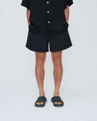 KUNTACH Nylon Surfer Shorts [Black]