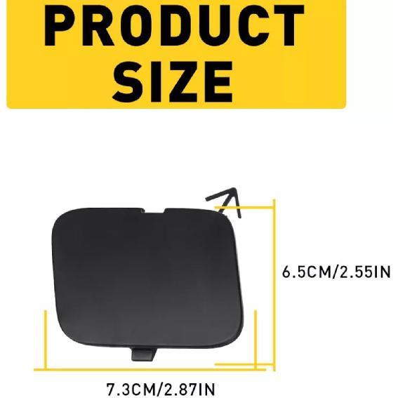 Front Bumper Tow Eye Hook Access Cover Cap for Nissan Maxima 2009-2014 62086-9N00H