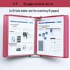 A4 Wall-Mounted 10-Page Swivel Display Folder/Document Holder