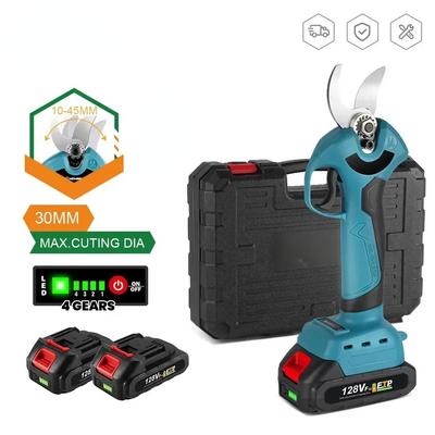 4 Gear Brushless Electric Pruner Cordless Handheld Orchard Shrub Pruning Tree Branches Cutter