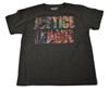 Justice League Youth Boys Charcoal Heather Tee Shirt New XS, M