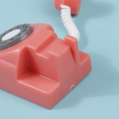 1:12 Puppenhaus Einrichtungsgegenstände Modell Simulation Mini Telefon