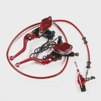 Uniwersalny hydrauliczny zestaw sprzęgła motocyklowego CNC: Konstrukcja oszczędzająca wysiłek, długi skok, duża pojemność skokowa