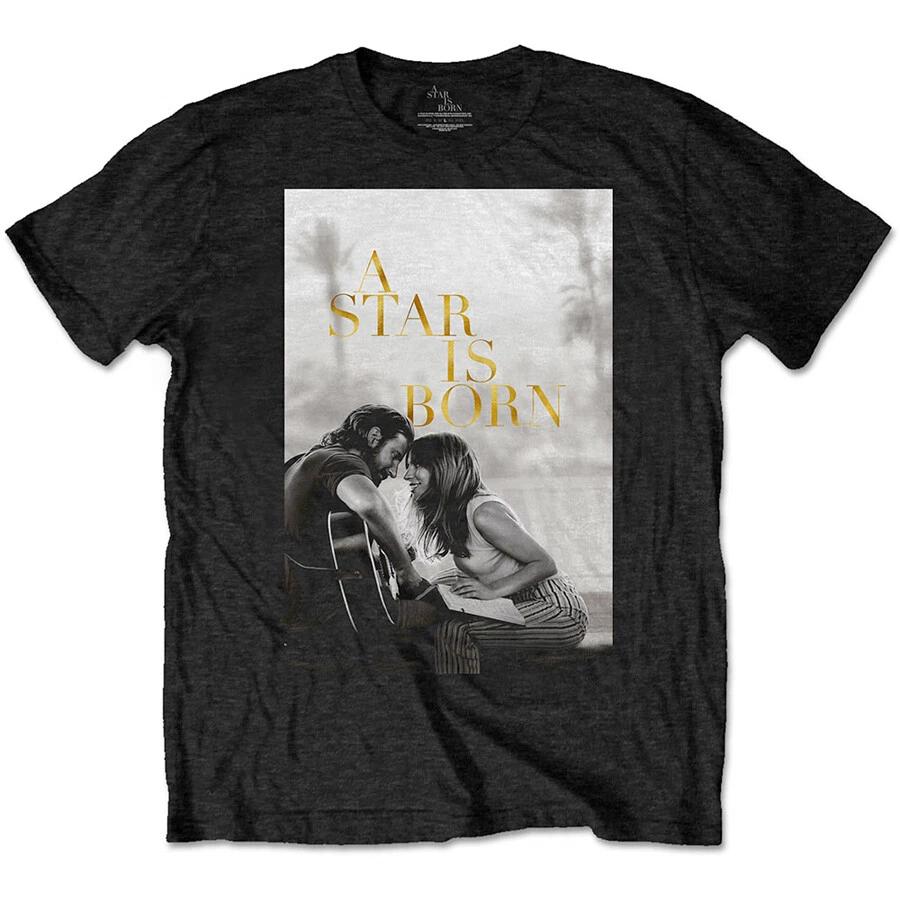 Lady Gaga - A Star Is Born-Jack and Ally - Black  T-shirt XXXL