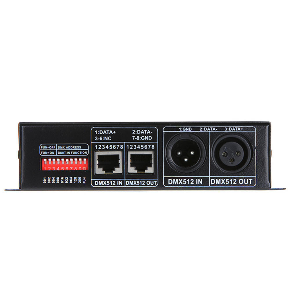 3 Channel Decoder, RGB LED Controller DJ Stage Lighting Controller Stage Bar Lighting RGB LED Light Strip