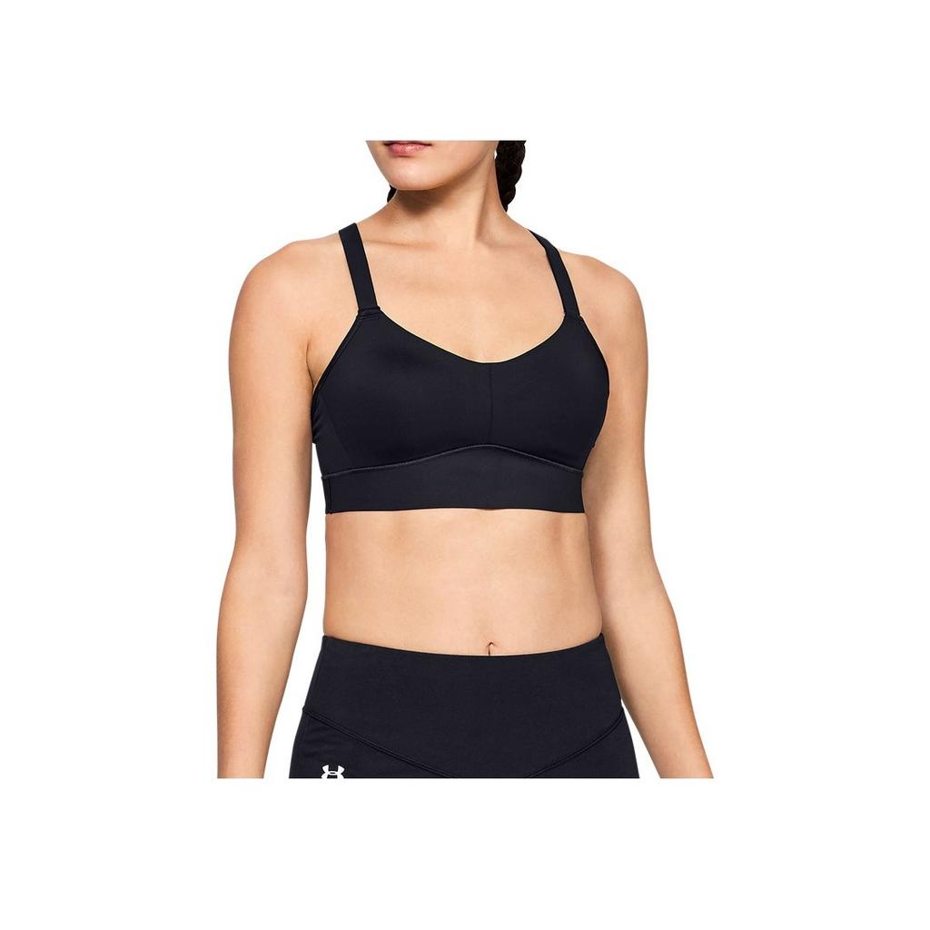 Under Armour UA Padded Training Sports Bra - Medium Support Women Underwear Black 1317098-001