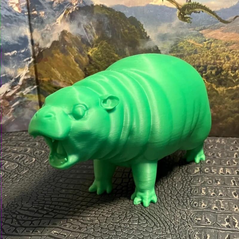 Moo Deng Decoration Toy Resin Handicraft Living Room Ornament Gifts Cartoon