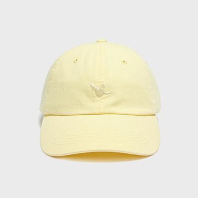 Angel Washed Basic Ball Cap - LEMON