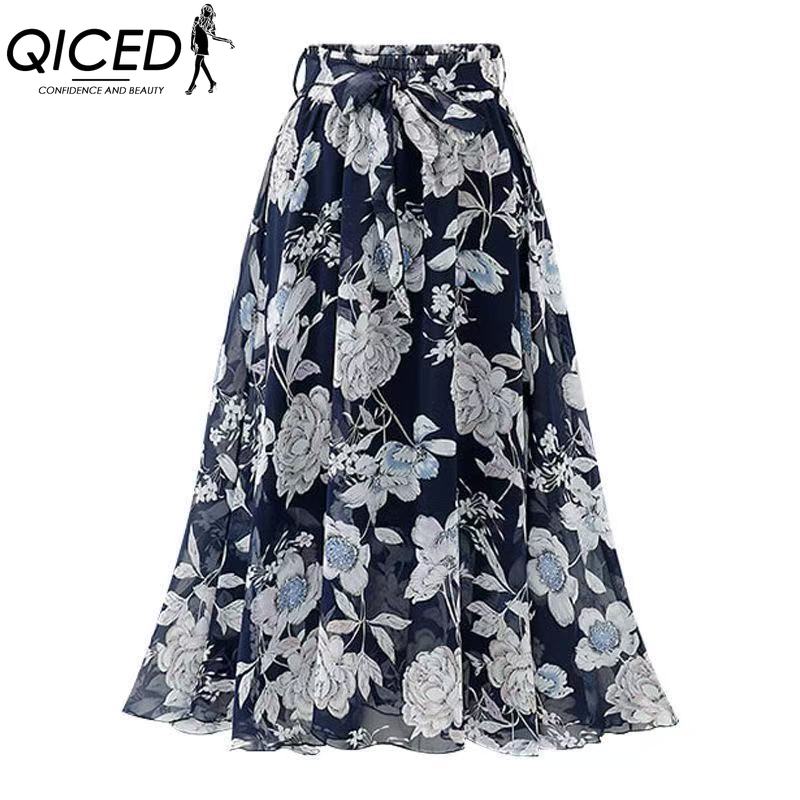 QICED Women's Fashion Casual Summer Spring Skirt