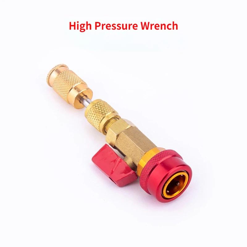 

Air Conditioning R134A Valve Core Remover Installer High Low Pressure Tool