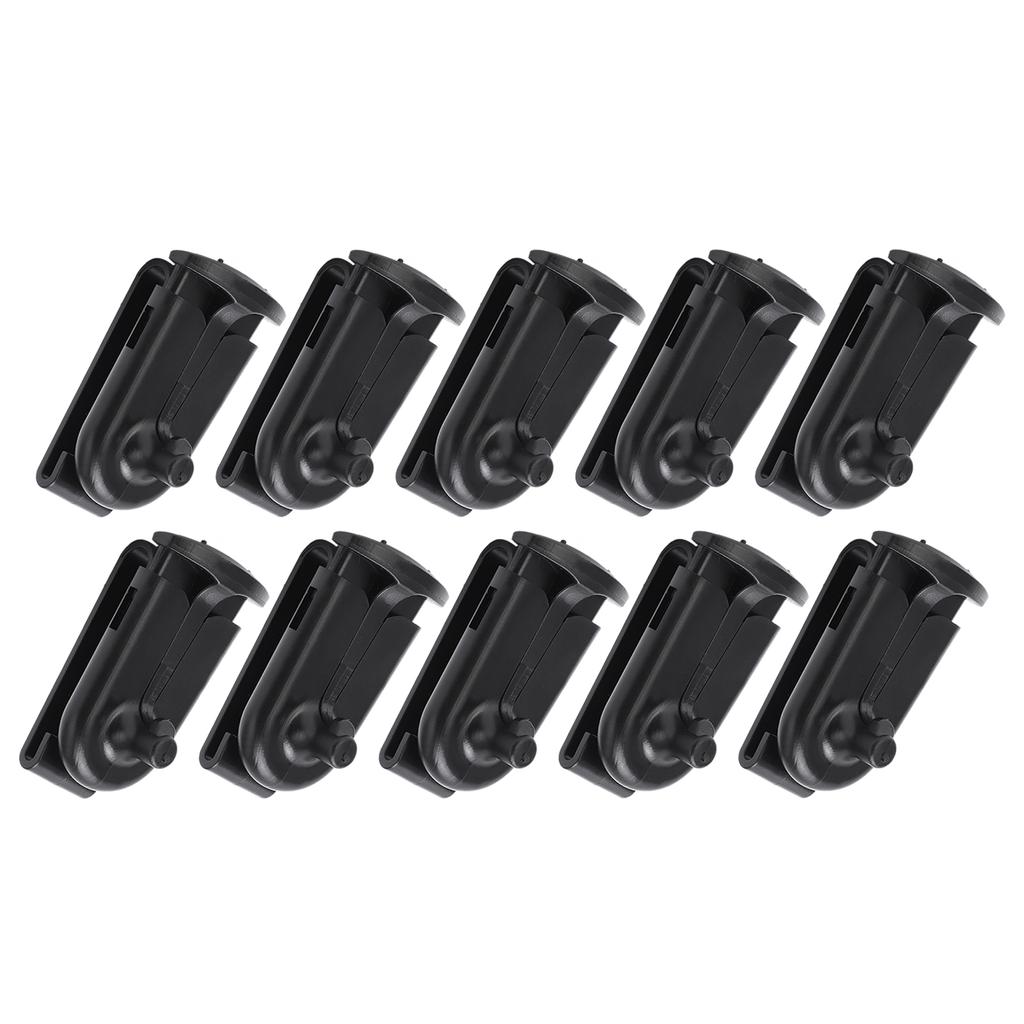 10pcs Walkie Talkie Belt Clip Clamps Intercom Belt Back Clip for T5720 5428 5628 5728