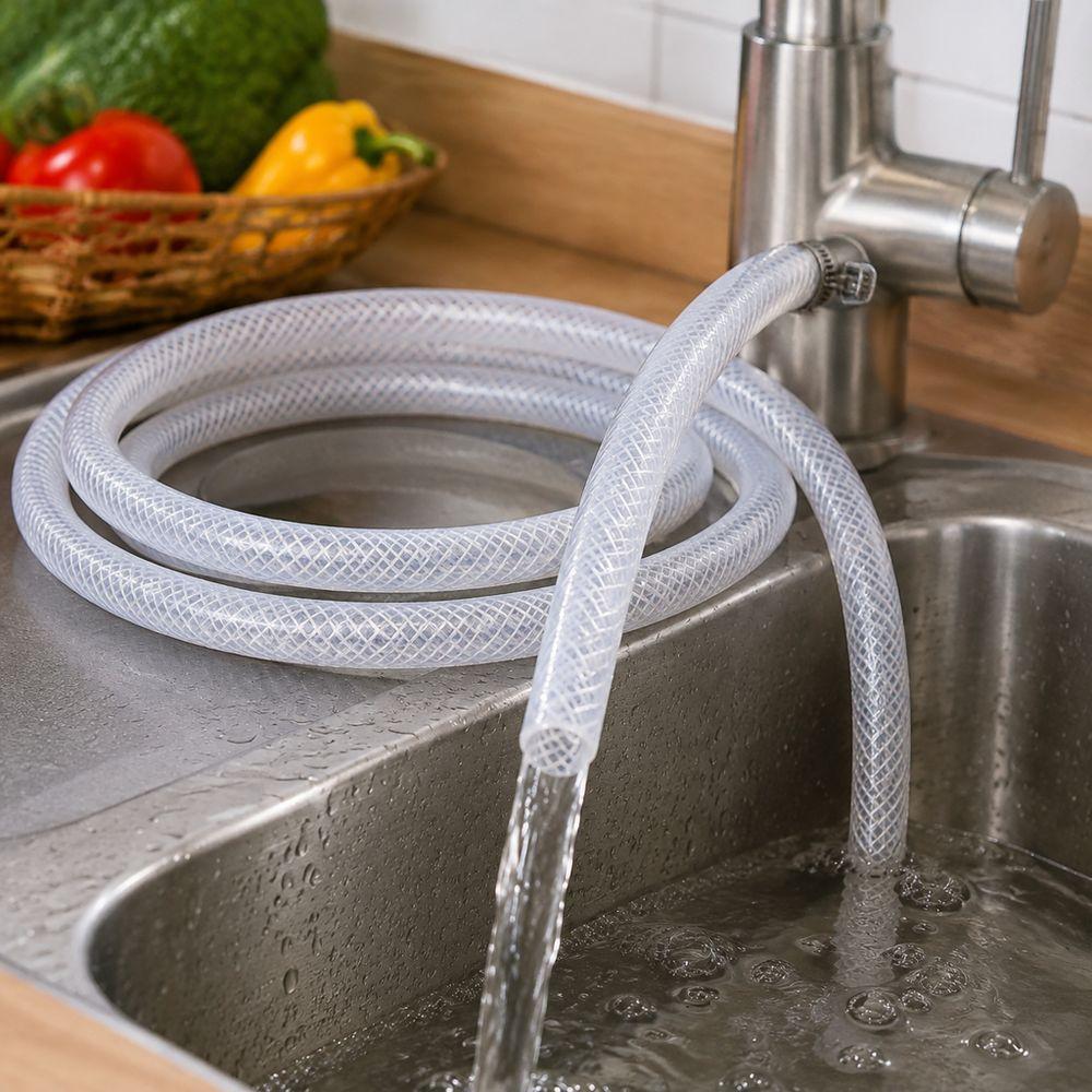 Thickened Reinforced Hose 1M Flexible Tube New Food Grade Tube Fluid Transfer