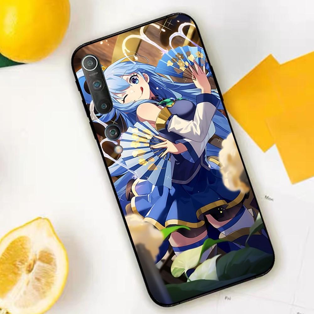 Megumin Anime K-KonoSuba Phone Case For Xiaomi Mi 5X 8 9 10 11 12 Lite Pro 10T PocoX3pro PocoM3 Note 10 Pro Lite