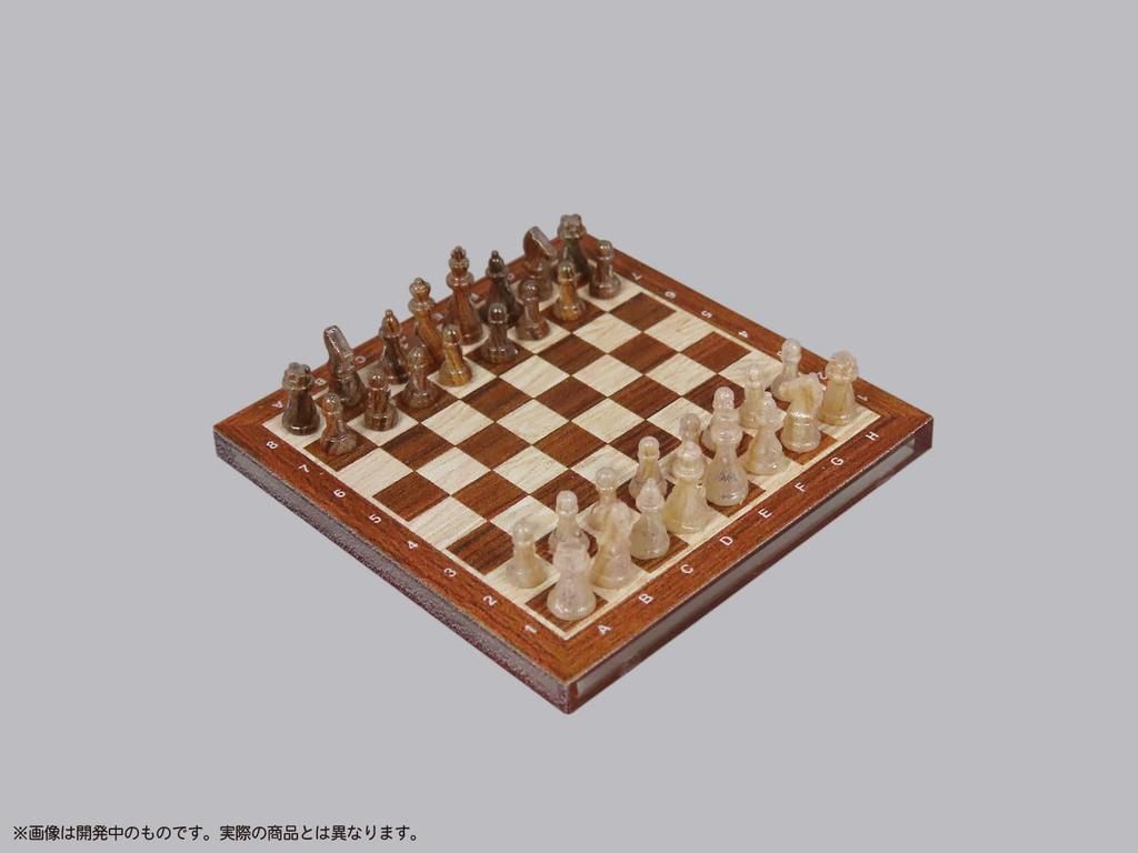 MIC DIG Figure Play Chess Wood Grain Plastic Model Ver. Pre-painted