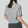 Adidas Originals Women's Cropped Short-Sleeve T-Shirt Gray  JJ4366