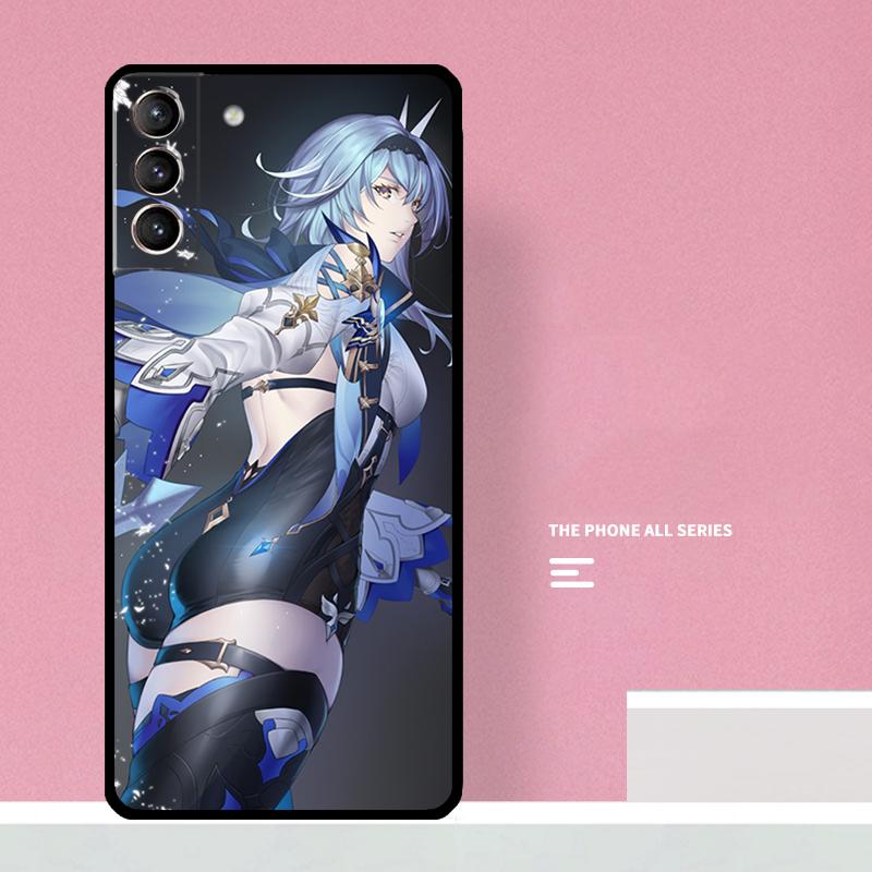Genshin Impact Eula Phone Case For Samsung Galaxy S25 S26 Ultra S20 S21 S22 S23 S24 S10 Plus S25 FE Cover Coque