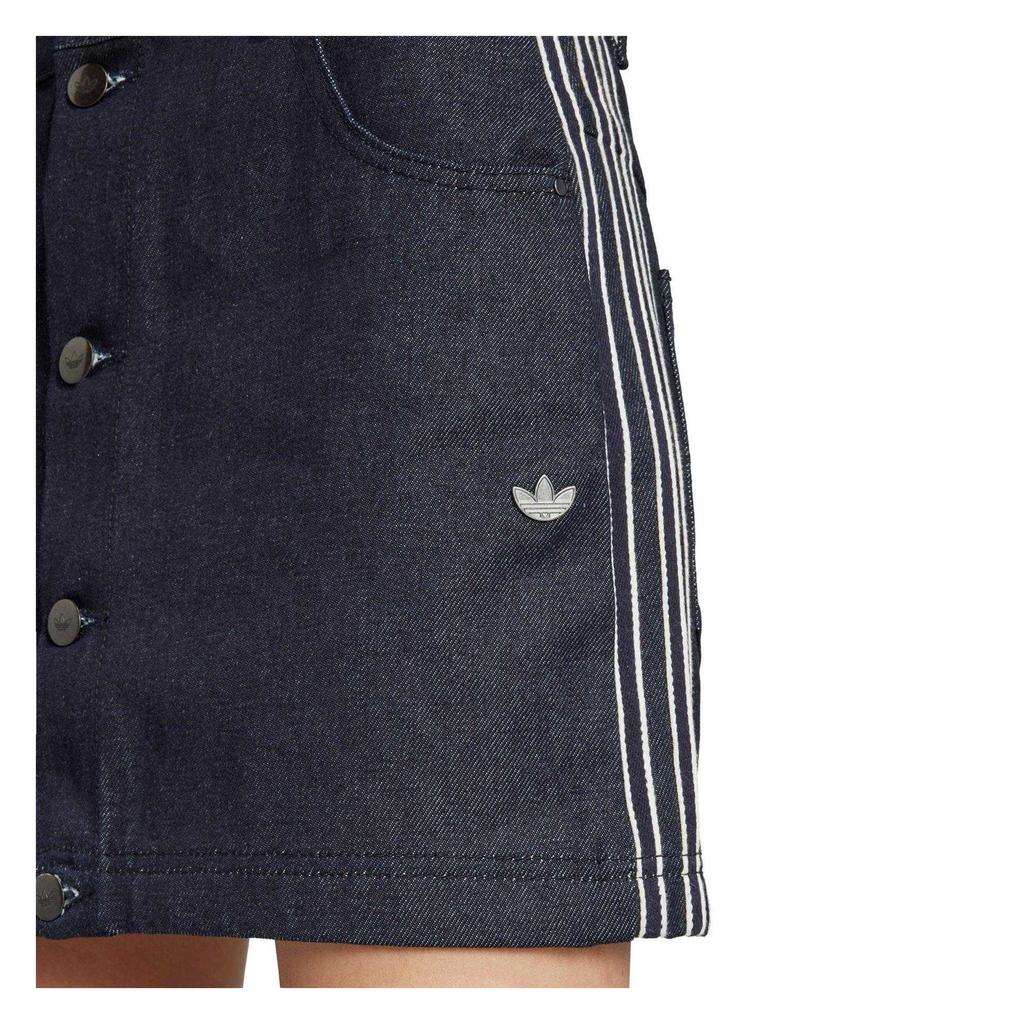 Adidas Womens/Ladies 3 Stripes Cotton Mini Skirt