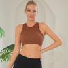 Women's Casual Color Round Neck Sports Yoga Running Breathable Sexy Vest Top