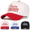 Unisex Cowboy Letter Embroidery Baseball Caps Spring Autumn Outdoor Adjustable Casual Hats Sunscreen Hat Sports Cap