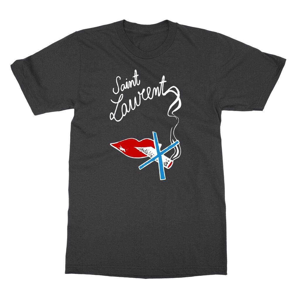 

Saint 12 Laurent Lips Unisex T-Shirt