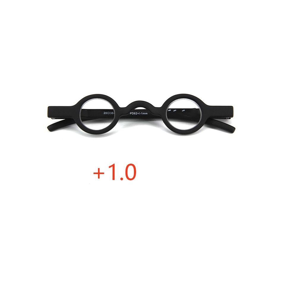 

Gift Portable Reading Glasses Round Frame Resin Presbyopic Glasses 1.0/1.5/2.0/2.5/3.0 Retro Presbyopia Eyeglasses Unisex