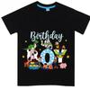 Toy Story Printed Summer TShirt Boys and Girls Cotton Short Sleeve Cartoon Top 2025 New Fashion Street Trend Unisex