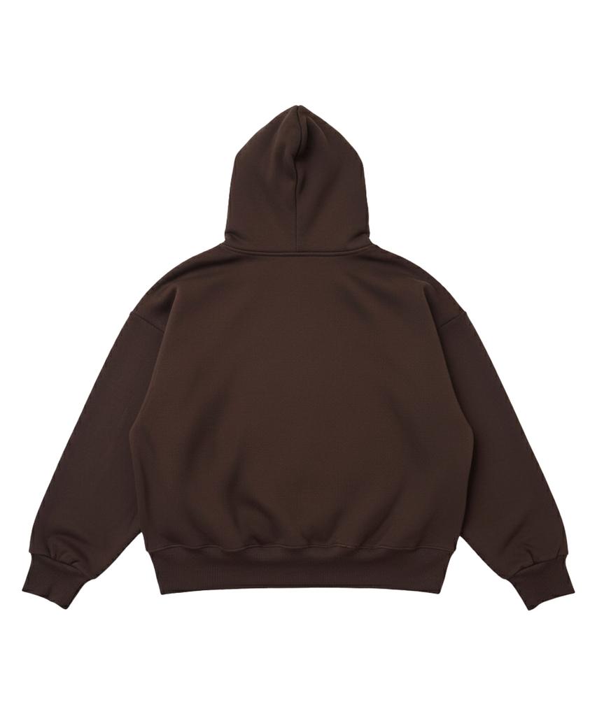 [Stgm Youth] Square Hoodie Brn