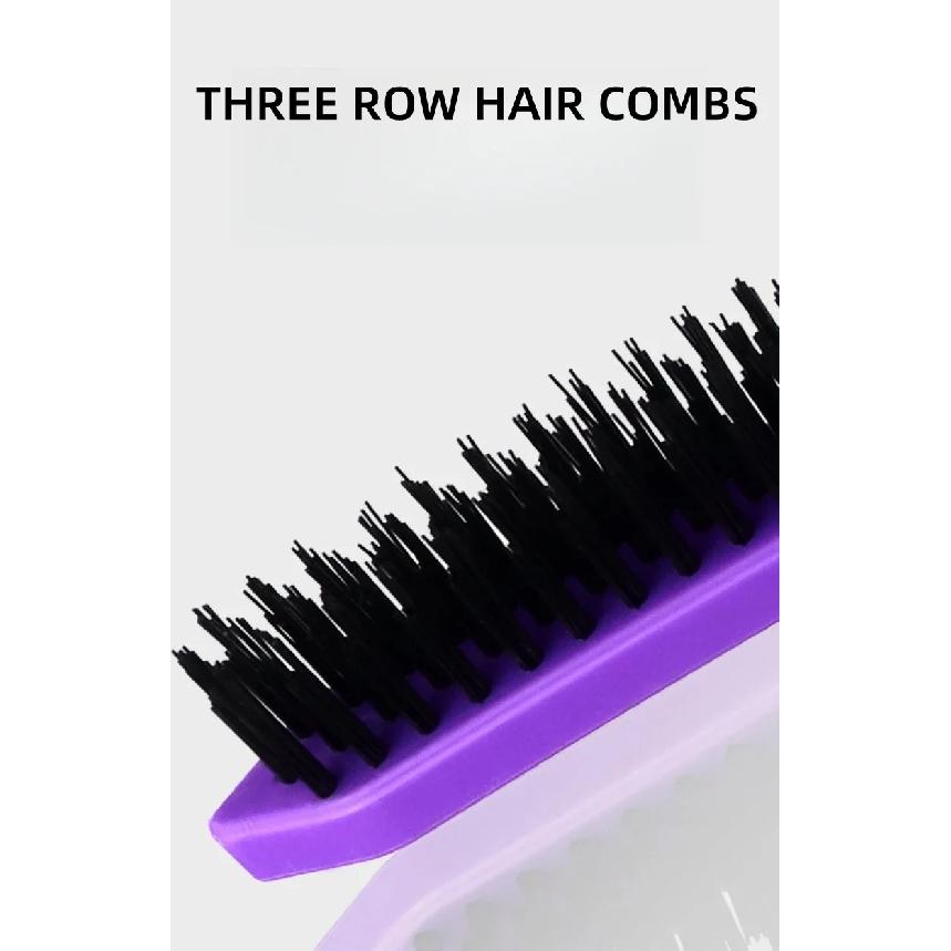 15PCS Professional Slim Line Teasing Hair Brush Backcombing Comb Tool for Salon Styling - 4 Colors Wholesale Stylist Supplies