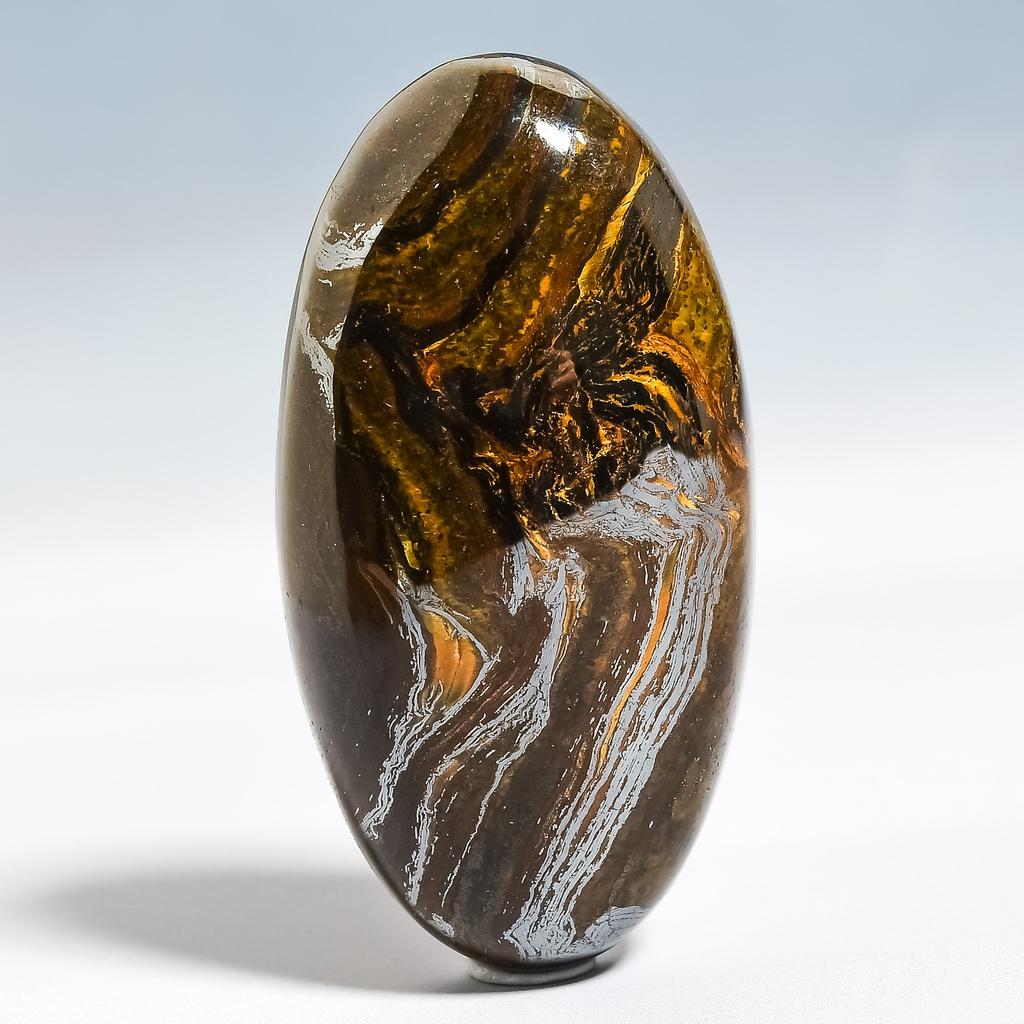 Tiger Eye 2.1x4.1mm Natural Cabochon Fine Loose Gemstone 74Cts.