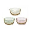 Panier Décoratif - DECORIS - 20 X 10 Cm - Métal Solide - Multicolore - Pratique Et Esthétique