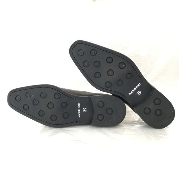 ISETAN MENS Läder McKay Rak Tå Skor [Italien/39/24.5/Brun] Affärsskor(BEGAGNAD)