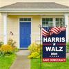 Walz Garden Flag Tim Walz Waltz For President Garden Flag 12x18 Inch Double Sided Walz Yard Flag Sign House Flag Yard Banner Garden Decor