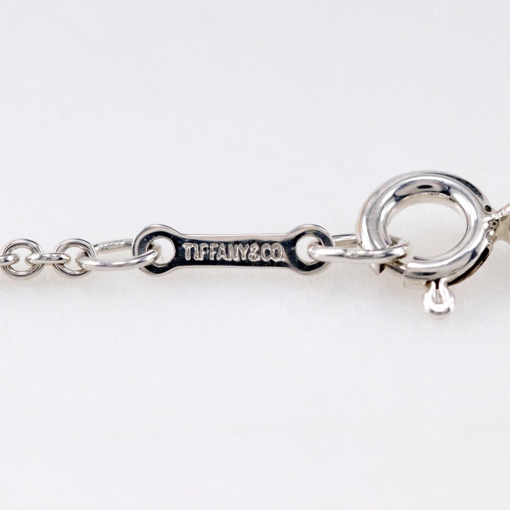 TIFFANY&Co. Open Heart Necklace Elsa Peretti Silver925 Heart 5.7g Women Used