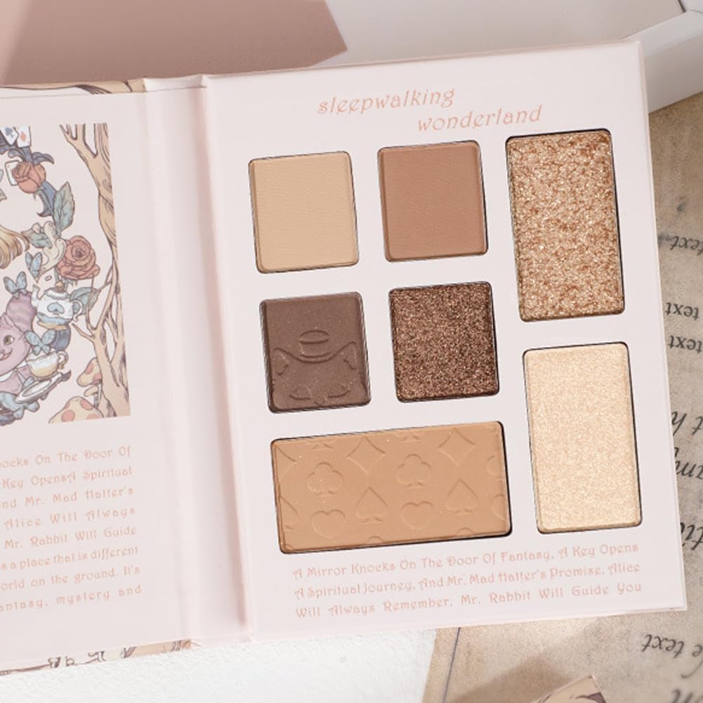 

HOLD LIVE Midsummer Garden Eyeshadow Palette Wonderland Eyeshadow 12.9g - #403 Knight Meow