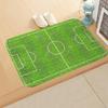 Floor Decor Mats Doormat Anti-skid Entry Bedroom Football Field Ground Floor Mat