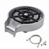 Automatic Cup Washer Black Silver Sink Water Bottle Washer Durable Cup Rinser  For Kitchen Sink