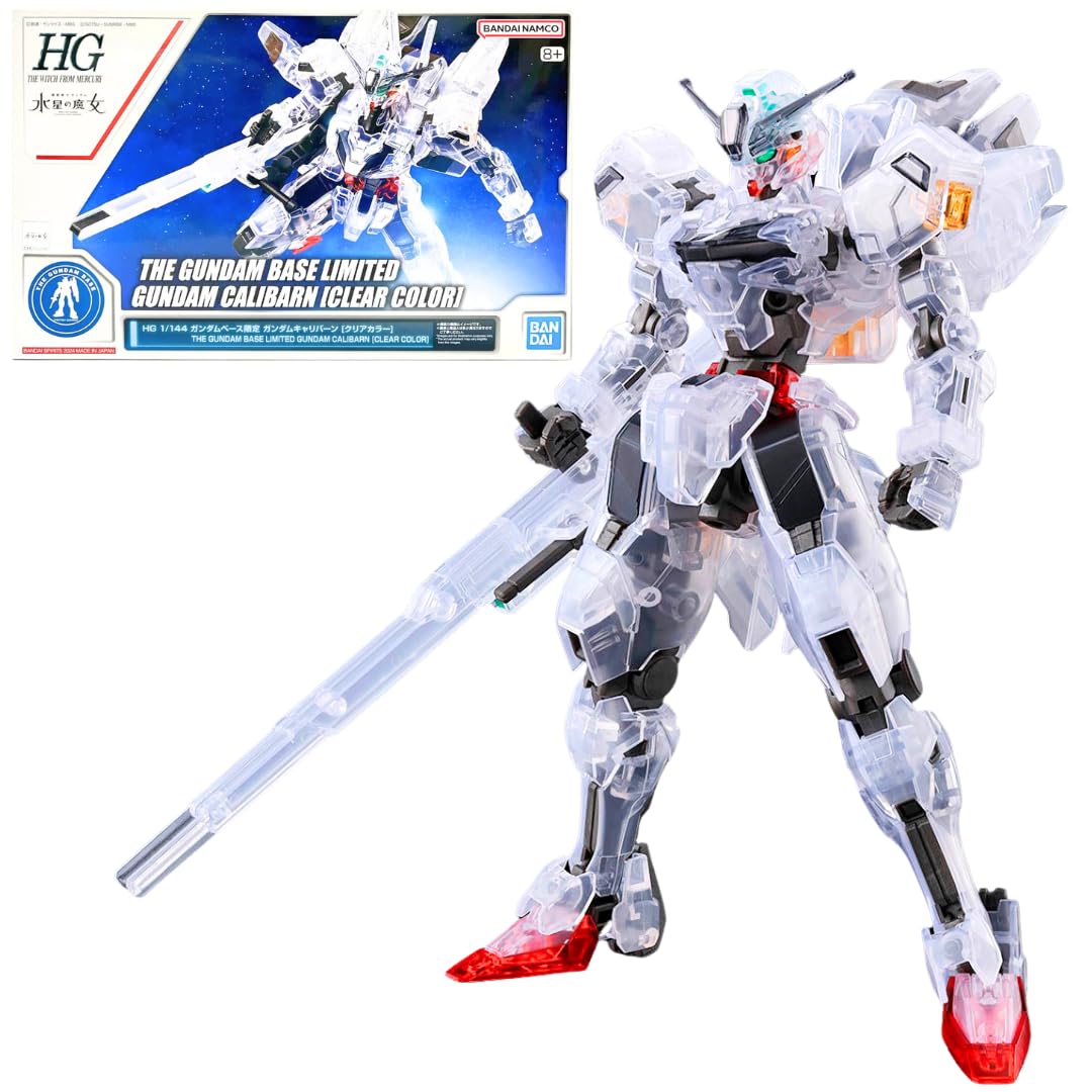 

HG 1/144 Gundam Base Exclusive Gundam Caliburn [Clear Color] Mobile Suit Gundam: Witch of Mercury Plastic Model