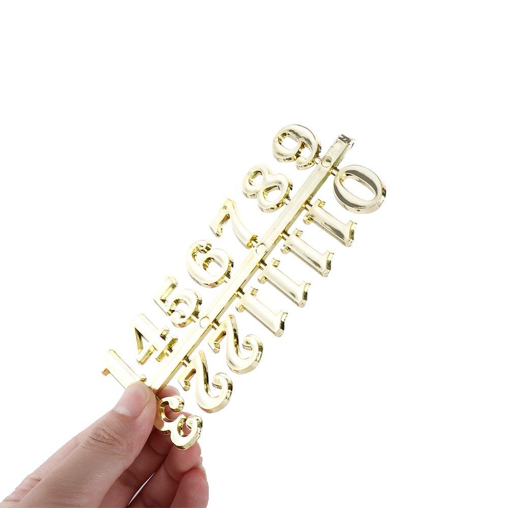 Gadget Arabic Number Digital Repair Tools Quartz Clock Numerals Accessories Replacement Clock Parts